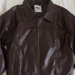 Princess Polly Brown Leather Jacket